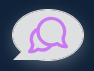 Bubble chat icon to open it